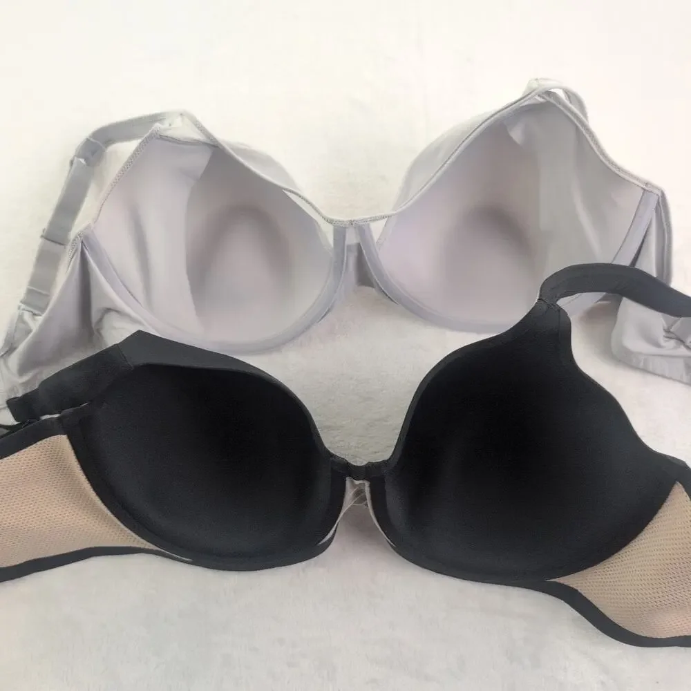 Bali One Smooth U / Coolest Smoothing T Shirt Bras (2) Womn's 40DD